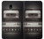 S3501 Vintage Cassette Player Case For Samsung Galaxy J3 (2018), J3 Star, J3 V 3rd Gen, J3 Orbit, J3 Achieve, Express Prime 3, Amp Prime 3
