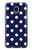 S3533 Blue Polka Dot Case For Samsung Galaxy J3 (2018), J3 Star, J3 V 3rd Gen, J3 Orbit, J3 Achieve, Express Prime 3, Amp Prime 3
