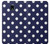 S3533 Blue Polka Dot Case For Samsung Galaxy J3 (2018), J3 Star, J3 V 3rd Gen, J3 Orbit, J3 Achieve, Express Prime 3, Amp Prime 3