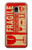 S3552 Vintage Fragile Label Art Case For Samsung Galaxy J3 (2018), J3 Star, J3 V 3rd Gen, J3 Orbit, J3 Achieve, Express Prime 3, Amp Prime 3