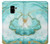 S3399 Green Marble Graphic Print Case For Samsung Galaxy A8 (2018)