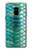 S3414 Green Snake Scale Graphic Print Case For Samsung Galaxy A8 (2018)