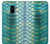 S3414 Green Snake Scale Graphic Print Case For Samsung Galaxy A8 (2018)