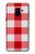 S3535 Red Gingham Case For Samsung Galaxy A8 (2018)
