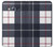 S3452 Plaid Fabric Pattern Case For Samsung Galaxy J3 (2016)