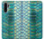 S3414 Green Snake Scale Graphic Print Case For Huawei P30 Pro