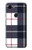 S3452 Plaid Fabric Pattern Case For Google Pixel 3a