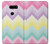 S3514 Rainbow Zigzag Case For LG V30, LG V30 Plus, LG V30S ThinQ, LG V35, LG V35 ThinQ