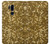 S3388 Gold Glitter Graphic Print Case For LG G7 ThinQ