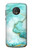 S3399 Green Marble Graphic Print Case For Motorola Moto G6