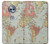 S3418 Vintage World Map Case For Motorola Moto X4
