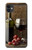 S1316 Grapes Bottle and Glass of Red Wine Case For iPhone 11