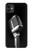 S1672 Retro Microphone Jazz Music Case For iPhone 11