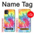 S1697 Tie Dye Colorful Graphic Printed Case For iPhone 11