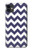 S2345 Navy Blue Shavron Zig Zag Pattern Case For iPhone 11