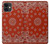 S3355 Bandana Red Pattern Case For iPhone 11