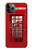 S0058 British Red Telephone Box Case For iPhone 11 Pro