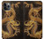 S2804 Chinese Gold Dragon Printed Case For iPhone 11 Pro