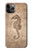 S3214 Seahorse Skeleton Fossil Case For iPhone 11 Pro