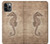 S3214 Seahorse Skeleton Fossil Case For iPhone 11 Pro
