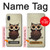 S0360 Coffee Owl Case For Samsung Galaxy A10e