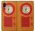 S2780 Vintage Orange Bakelite Radio Case For Samsung Galaxy A10e