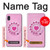 S2847 Pink Retro Rotary Phone Case For Samsung Galaxy A10e