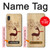 S3081 Wooden Raindeer Graphic Printed Case For Samsung Galaxy A10e