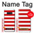 S2364 Red and White Striped Case For Samsung Galaxy S10e