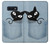 S2641 Pocket Black Cat Case For Samsung Galaxy S10e