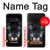 S2823 Black Wolf Blue Eyes Face Case For Samsung Galaxy S10e