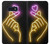 S3512 Cute Mini Heart Neon Graphic Case For Samsung Galaxy S10e
