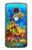 S2568 Sea Seabed Fish Corals Underwater Ocean Case For Motorola Moto G7, Moto G7 Plus