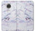 S3215 Seamless Pink Marble Case For Motorola Moto G7, Moto G7 Plus