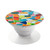 S3391 Abstract Art Mosaic Tiles Graphic Graphic Ring Holder and Pop Up Grip
