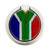 S3464 South Africa Flag Graphic Ring Holder and Pop Up Grip