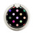 S3532 Colorful Polka Dot Graphic Ring Holder and Pop Up Grip