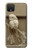S1386 Paper Sculpture Owl Case For Google Pixel 4