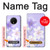 S2361 Purple White Flowers Case For OnePlus 7T