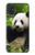 S1073 Panda Enjoy Eating Case For Samsung Galaxy A51