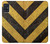 S2231 Yellow and Black Line Hazard Striped Case For Samsung Galaxy A51