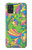 S3273 Flower Line Art Pattern Case For Samsung Galaxy A51
