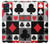 S3463 Poker Card Suit Case For Samsung Galaxy A51