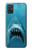 S0830 White Shark Case For Samsung Galaxy A71