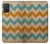 S3033 Vintage Wood Chevron Graphic Printed Case For Samsung Galaxy A71