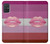 S3473 LGBT Lesbian Flag Case For Samsung Galaxy A71