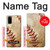 S0064 Baseball Case For Samsung Galaxy S20