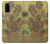 S0214 Van Gogh Vase Fifteen Sunflowers Case For Samsung Galaxy S20