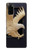 S1383 Paper Sculpture Eagle Case For Samsung Galaxy S20