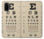 S2502 Eye Exam Chart Decorative Decoupage Poster Case For Samsung Galaxy S20